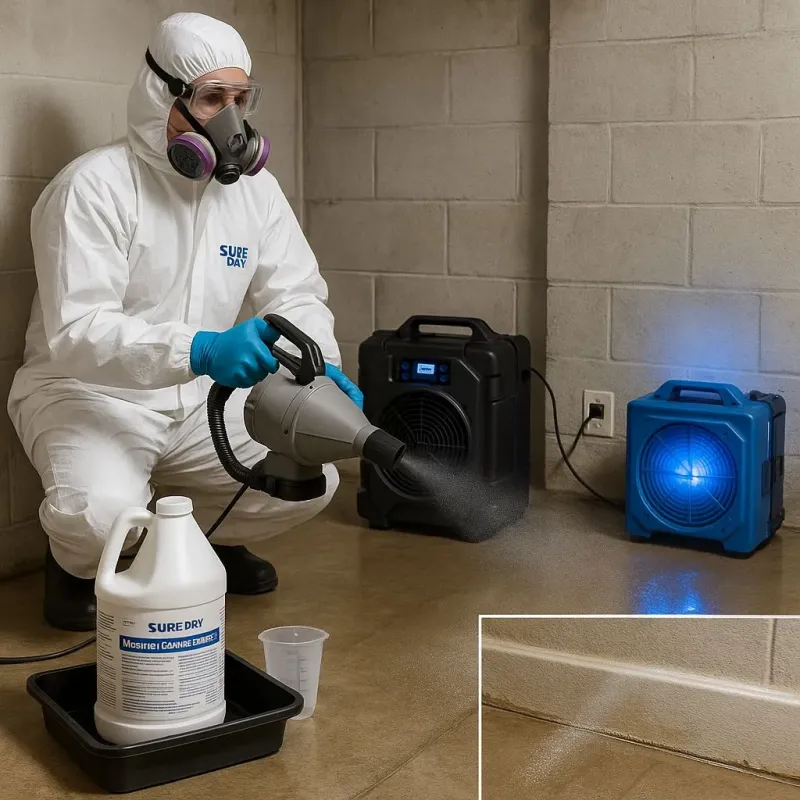 Sanitization and Odor Removal process in Millers Falls, MA