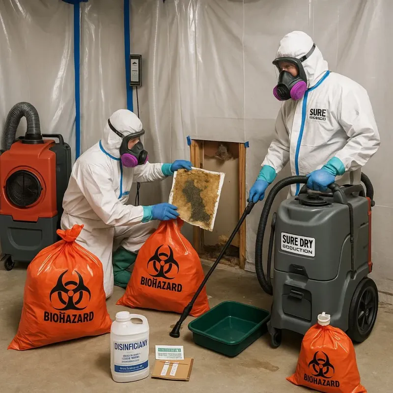 Contaminated Water Handling Protocols process in Millers Falls, MA
